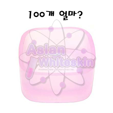 Soap pink square frame - 100